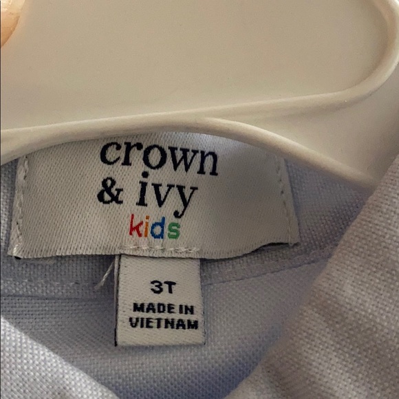 Blue button down - Picture 3 of 4